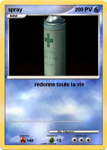 Pokemon spray