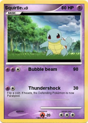 Pokemon Squirtle