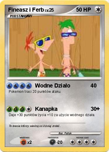 Pokemon Fineasz i Ferb