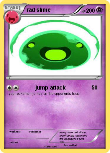 Pokemon rad slime