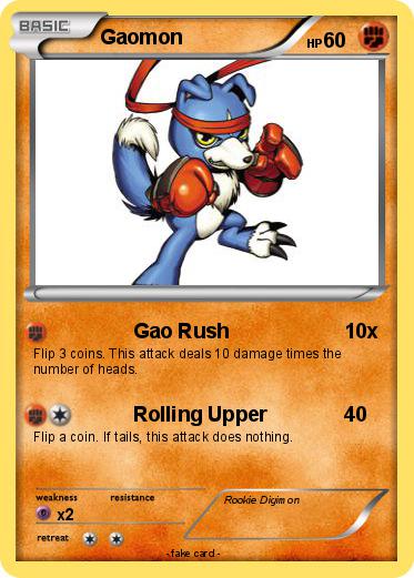 Pokemon Gaomon
