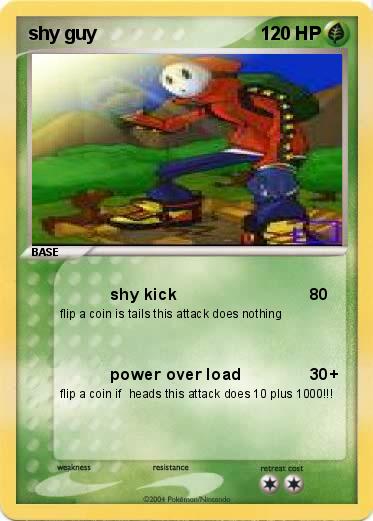 Pokemon shy guy