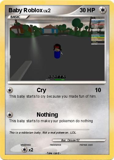Pokemon Baby Roblox