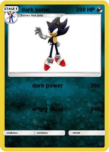 Pokemon dark sonic
