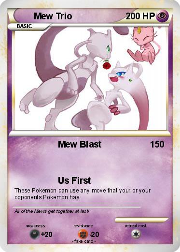 Pokemon Mew Trio