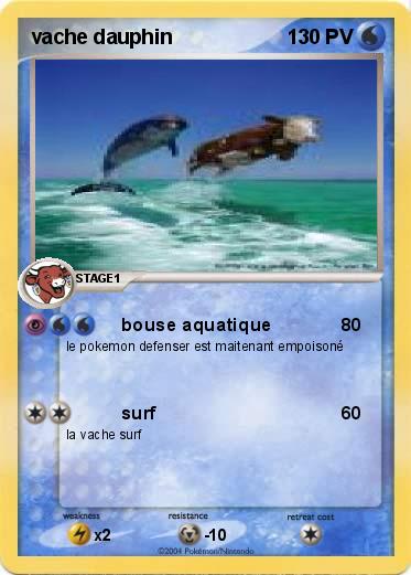 Pokemon vache dauphin