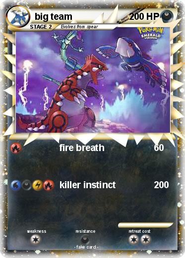 Pokemon big team