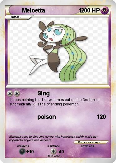 Pokemon Meloetta                     1