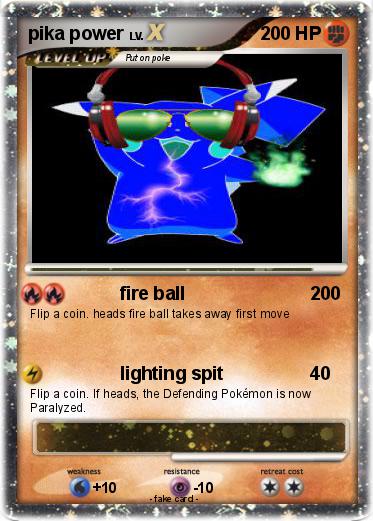 Pokemon pika power