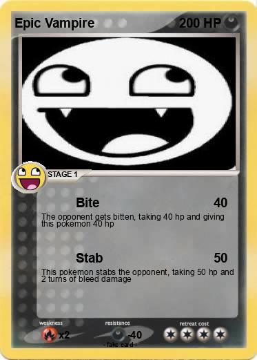 Pokemon Epic Vampire