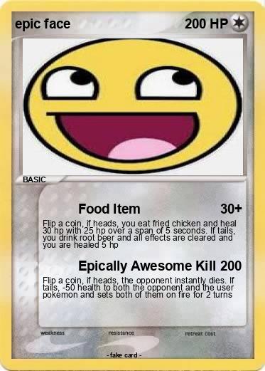 Pokemon epic face
