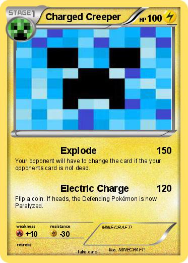 Pokemon Charged Creeper