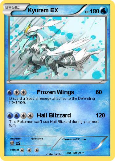 Pokemon Kyurem EX