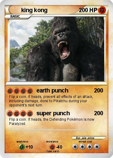 Pokemon king kong