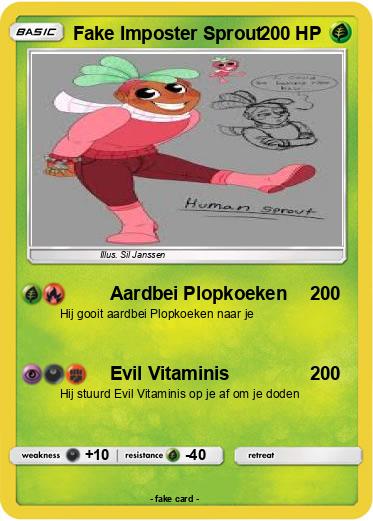 Pokemon Fake Imposter Sprout