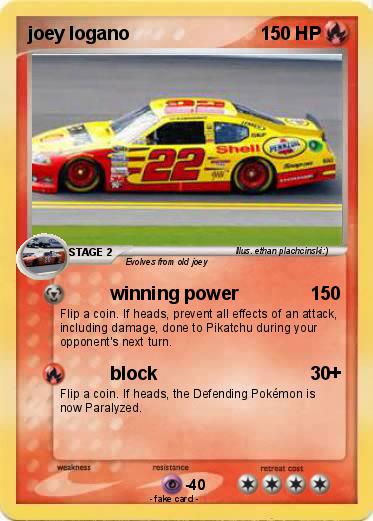 Pokemon joey logano