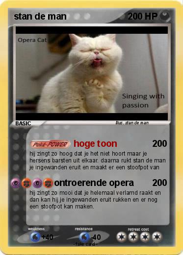 Pokemon stan de man