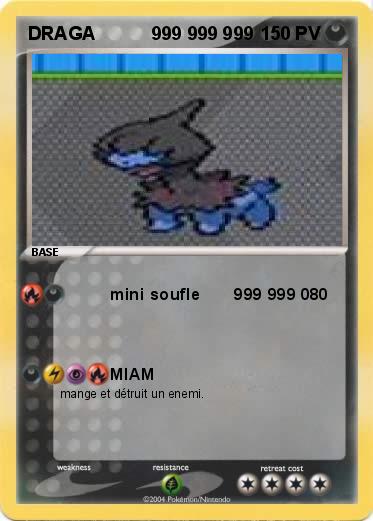 Pokemon DRAGA           999 999 999
