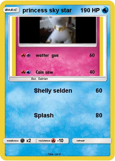 Pokemon princess sky star