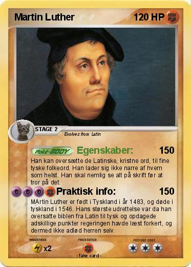 Pokemon Martin Luther