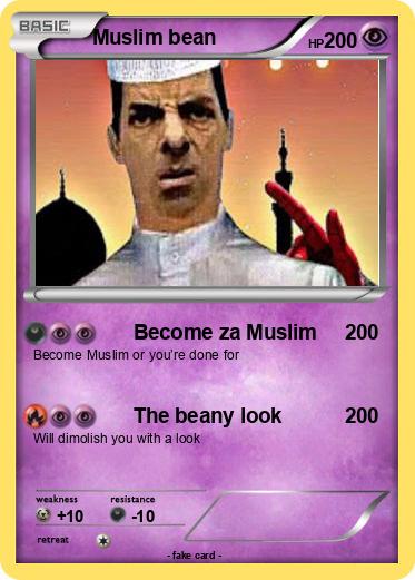 Pokemon Muslim bean