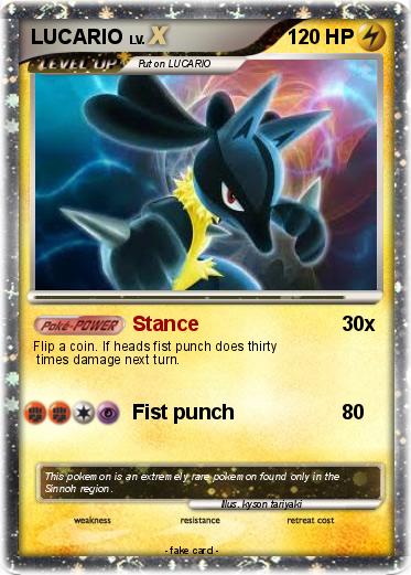 Pokemon LUCARIO