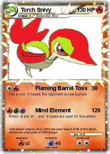 Pokemon Torch Snivy