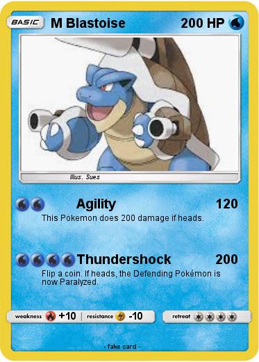 Pokemon M Blastoise