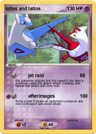 Pokemon latias and latios