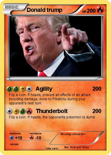 Pokemon Donald trump