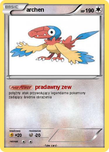 Pokemon archen