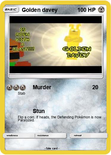 Pokemon Golden davey