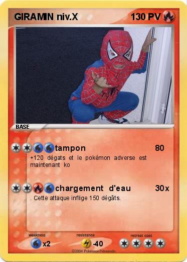 Pokemon GIRAMIN niv.X