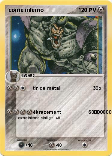 Pokemon corne inferno