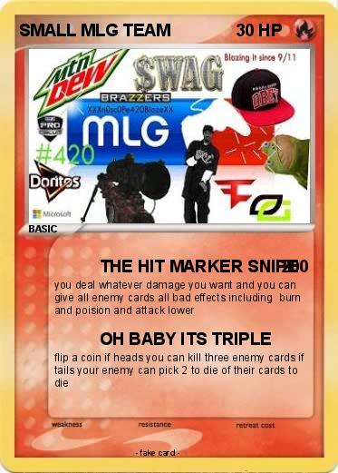 Pokemon SMALL MLG TEAM