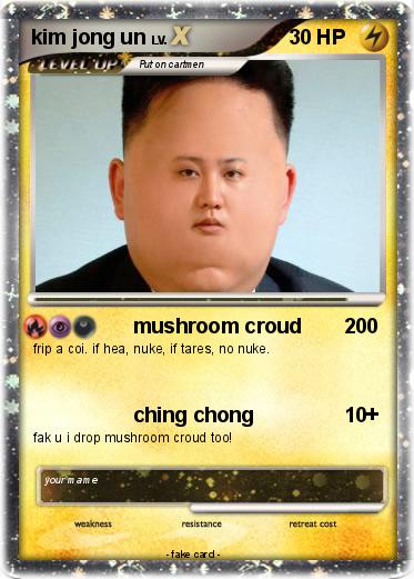 Pokemon kim jong un