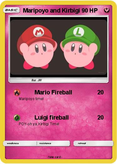 Pokemon Maripoyo and Kirbigi