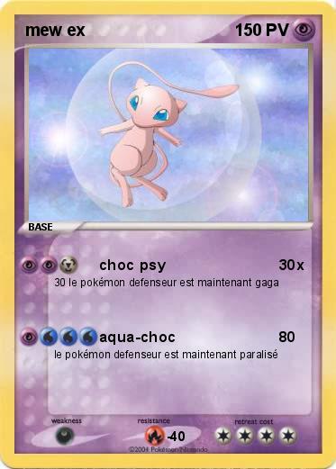 Pokemon mew ex