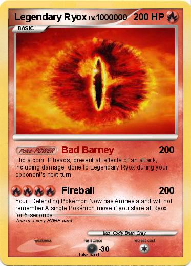 Pokemon Legendary Ryox
