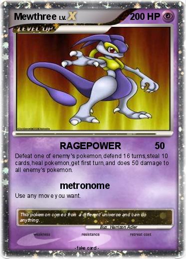 Pokemon Mewthree
