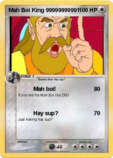 Pokemon Mah Boi King 99999999991