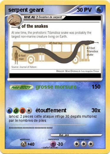 Pokemon serpent geant