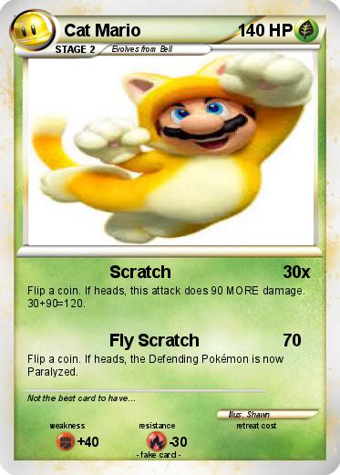 Pokemon Cat Mario
