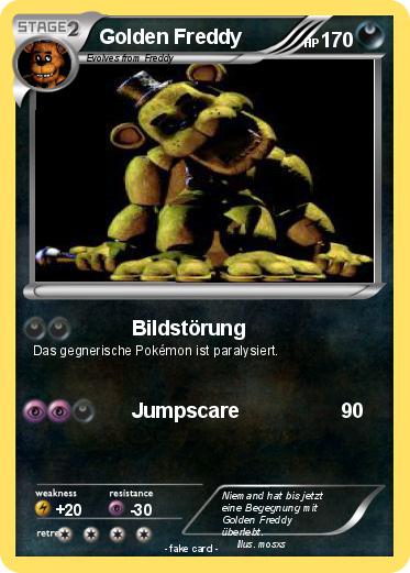 Pokemon Golden Freddy