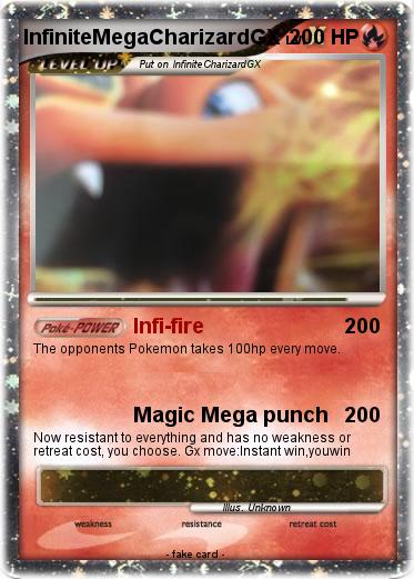 Pokemon InfiniteMegaCharizardGX