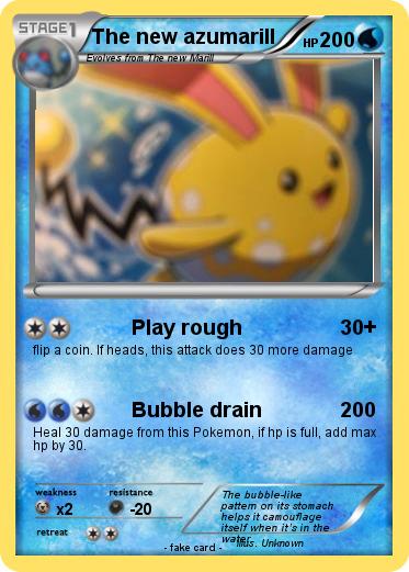 Pokemon The new azumarill