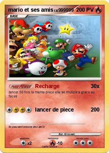 Pokemon mario et ses amis