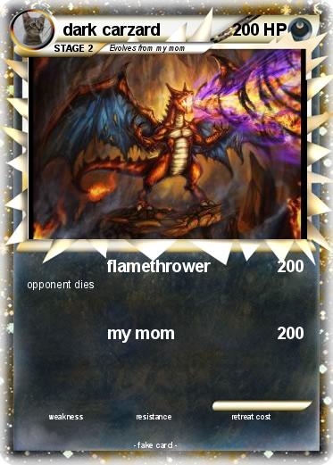 Pokemon dark carzard