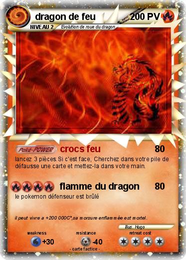 Pokemon dragon de feu