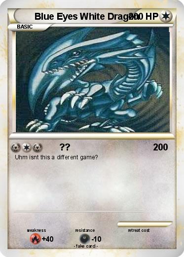 Pokemon Blue Eyes White Dragon